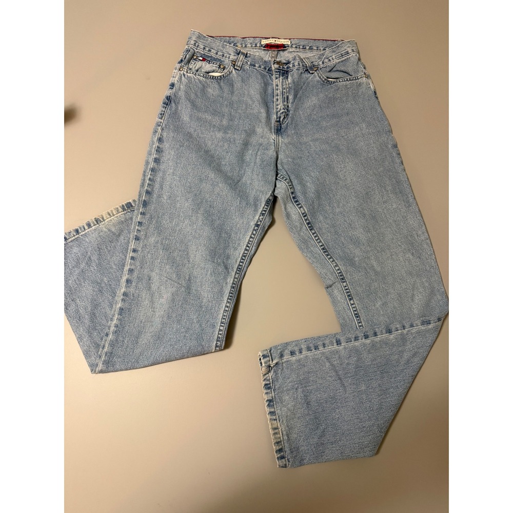 Vintage 90's Tommy Hilfiger Classic Fit Straight Leg Denim Jeans Mens 32x30. R9
